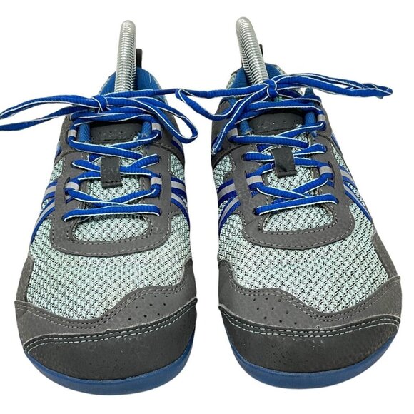 Xero Ipari Prio Size 7 Blue Gre Zero Drop Barefoot Athletic Running Tennis Shoes - Picture 3 of 13